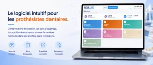 Logiciel de gestion et de facturation pour laboratoire de prothèse dentaire, éditeur JCOM EDITION